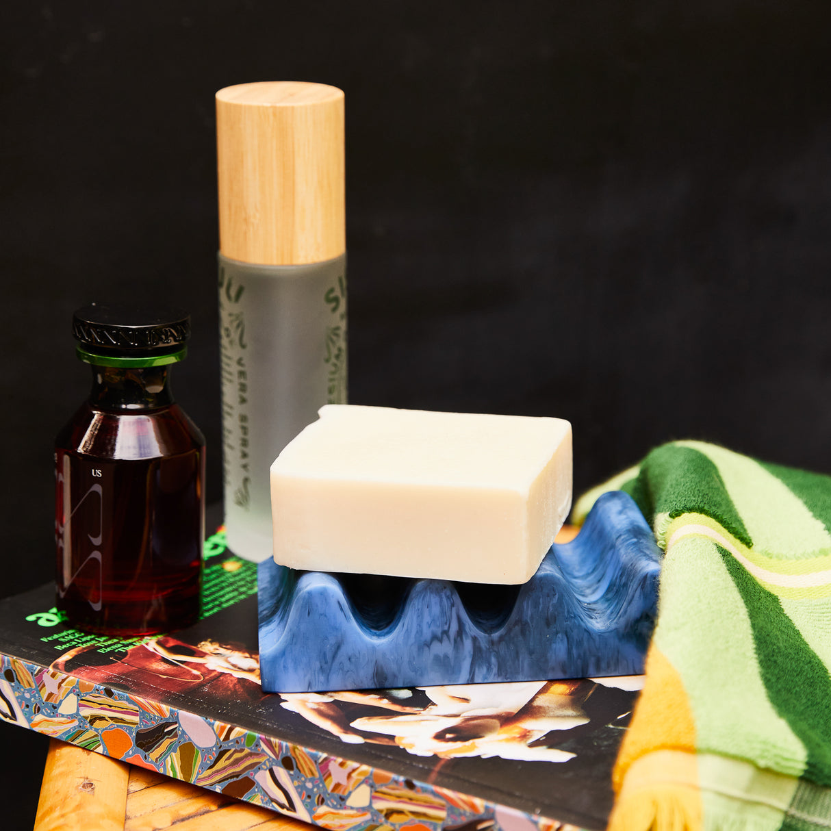 Denise Soap Dish - Azure