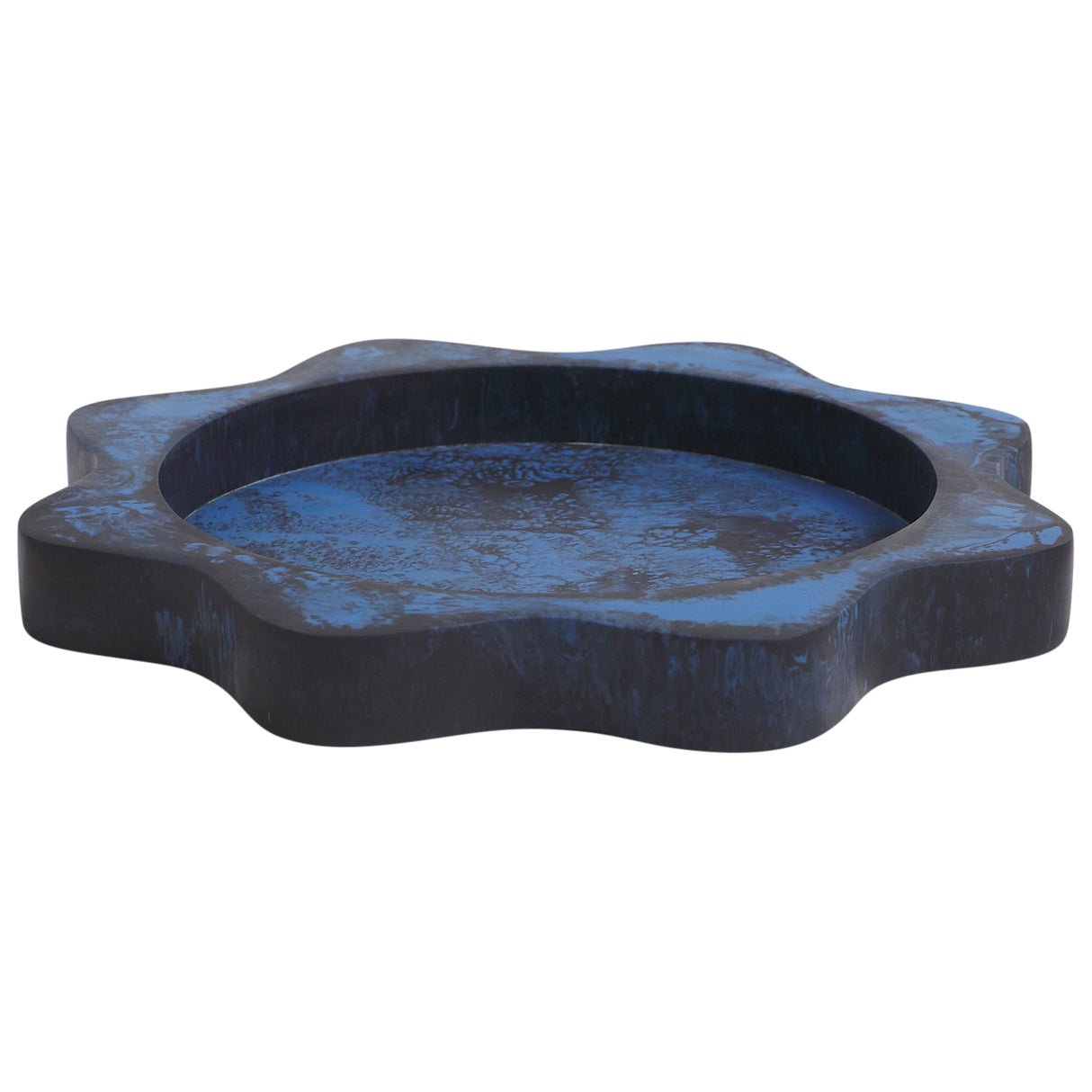 Sophie Resin Plate - Azure