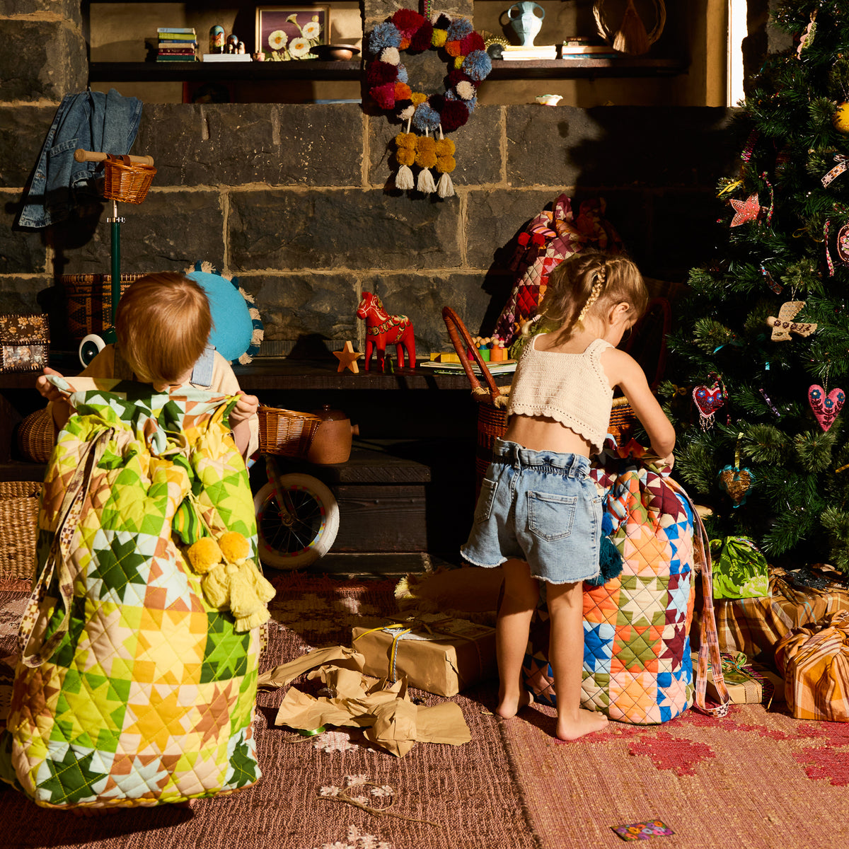 Matilda Santa Sack - Ochre