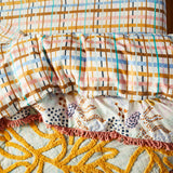 Cady Check Linen Quilt Cover Single