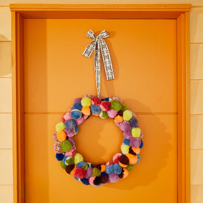 Sami Pom Pom Wreath