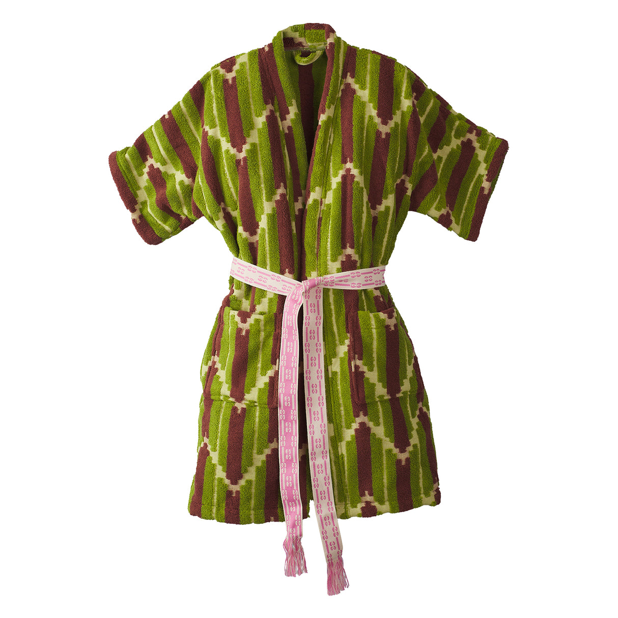 Nisha Terry Kimono - Palm XS/S