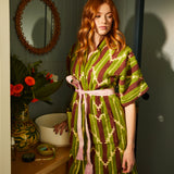 Nisha Terry Kimono - Palm XS/S