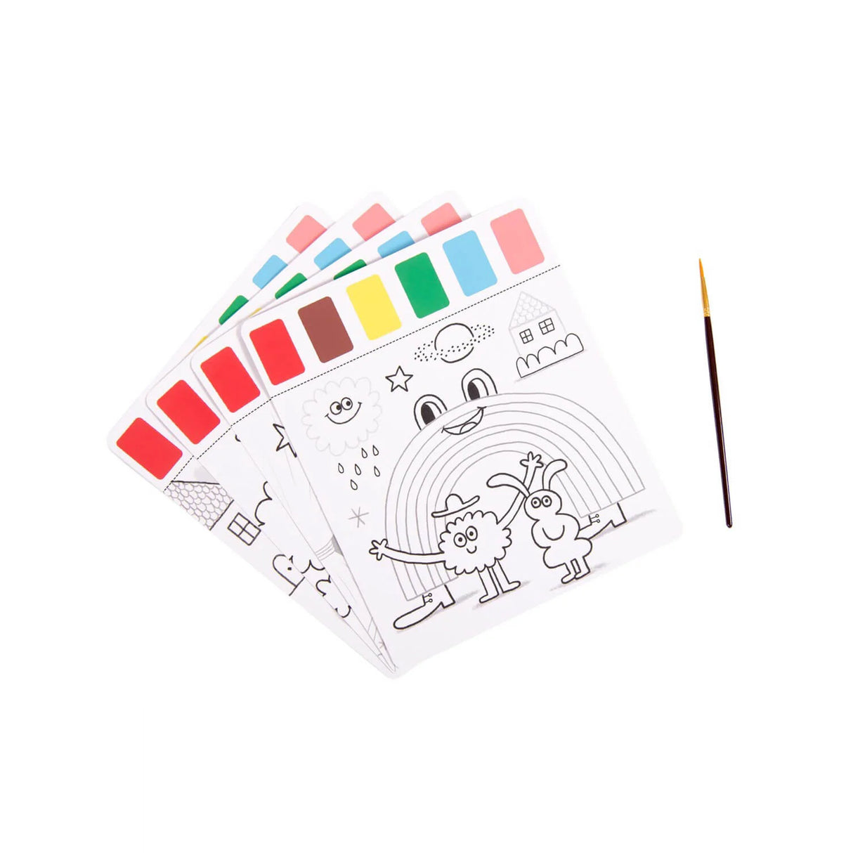 Moulin Roty - Les Schmouks - Magic Palette Painting