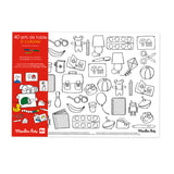 Moulin Roty - Les Popipop - Colouring Placemats