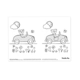 Moulin Roty - Les Popipop - Colouring Placemats