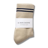 Boyfriend Socks - Cashew