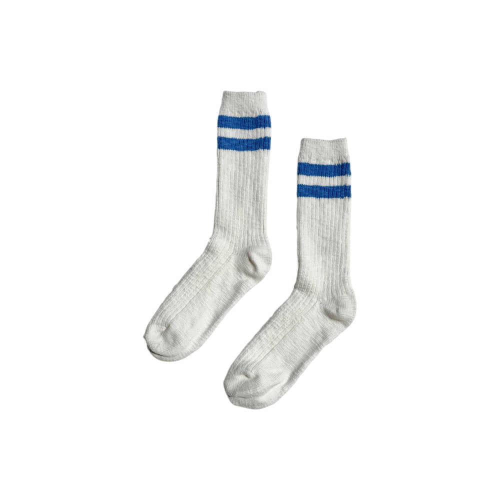 Cottage Varsity Socks - White