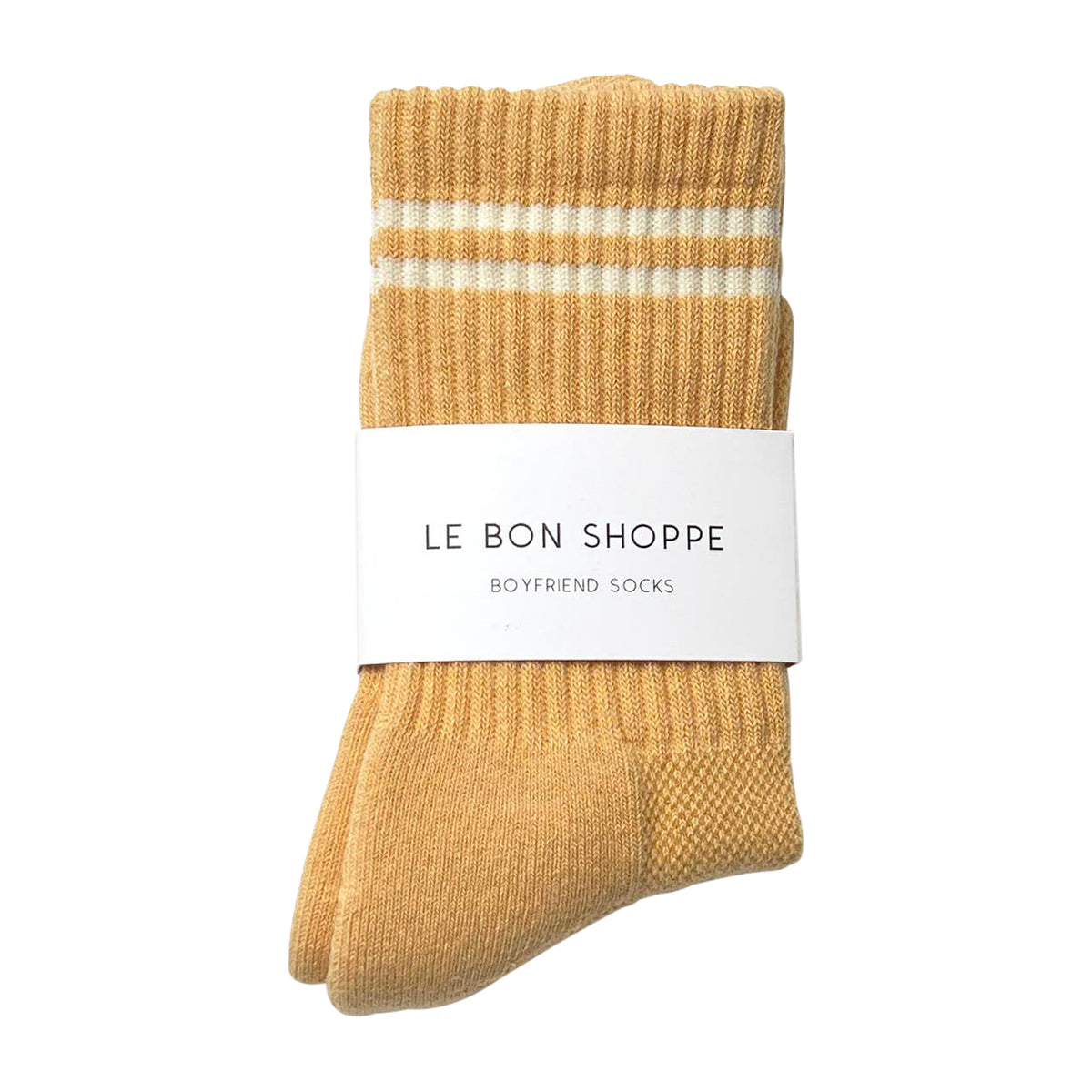 Boyfriend Socks - Butter