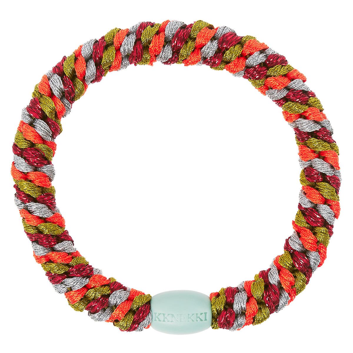 Kknekki Original Hair Tie - Tomato Olive Mix