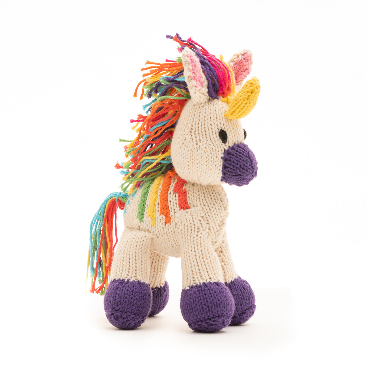 Organic Cotton Bush Baby Unicorn - Small