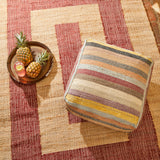 Valorie Jute Pouffe