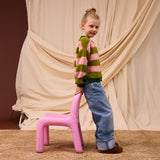 Estrid Kids Cardigan - Blush 3