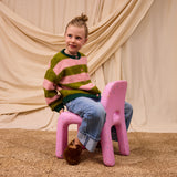 Estrid Kids Cardigan - Blush 3
