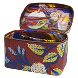 Heidi Large Vanity Case - Burnt Sienna