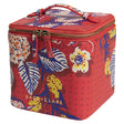 Heidi Small Vanity Case - Vermillion
