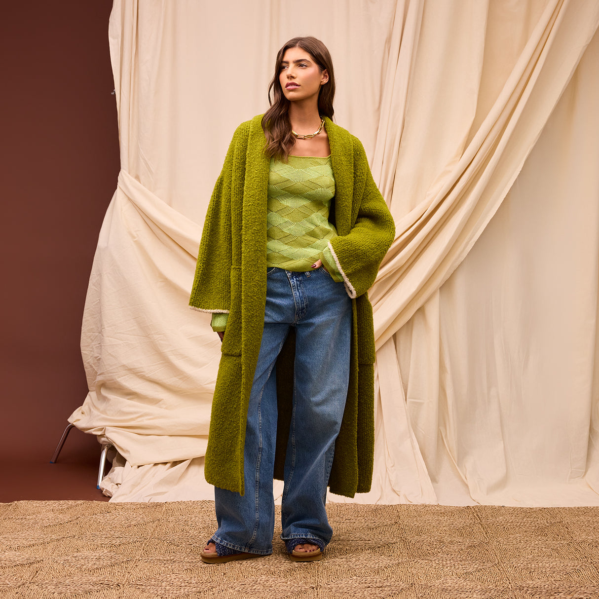 Mai Coatigan - Juniper Small