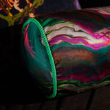 Zoi Silk Bolster Cushion Feather Insert
