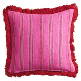 Nicolette Woven Cushion - Pansy Feather Insert