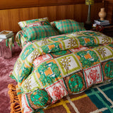 Freya Cotton Sheets Flat Sheet / Queen