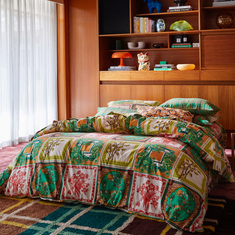 Freya Cotton Sheets Flat Sheet / Queen