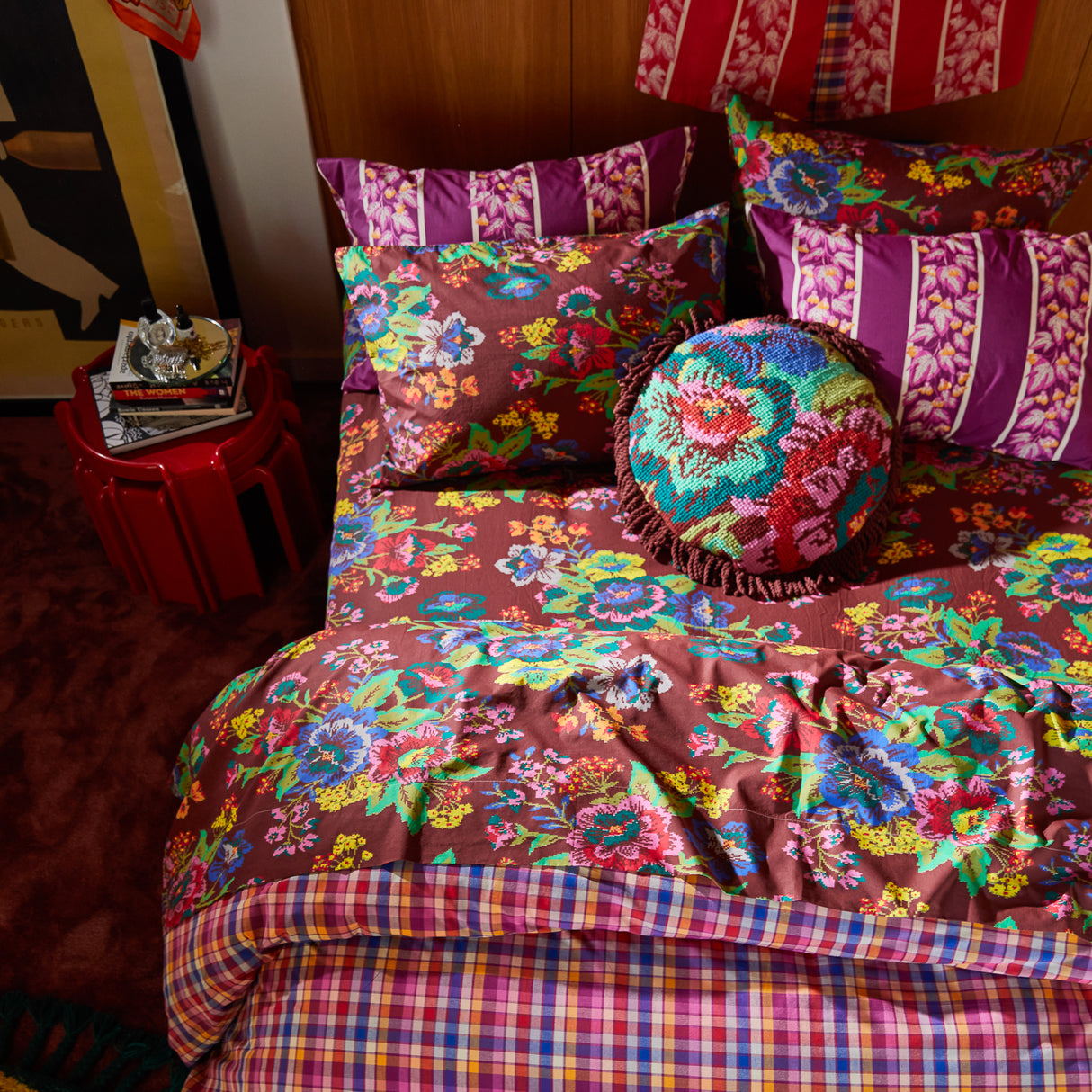 Zita Cotton Sheets Flat Sheet / Queen