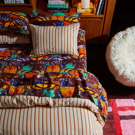 Emilia Linen Sheets Flat Sheet / Queen