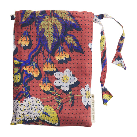 Heidi Linen Sheets - Burnt Sienna Flat Sheet / Queen