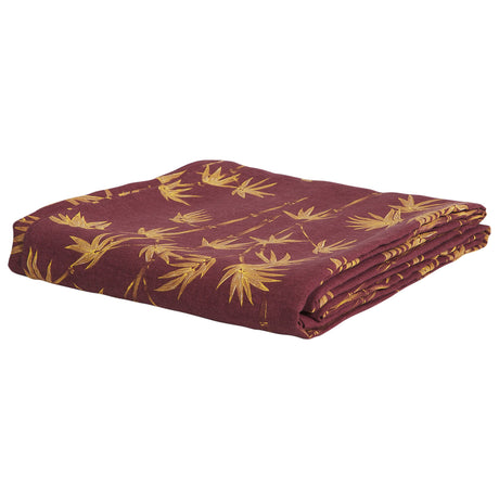 Aneta Linen Sheets - Rosewood Flat Sheet / Queen