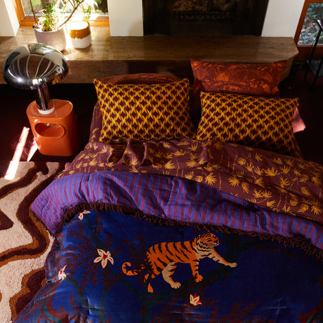 Aneta Linen Sheets - Rosewood Flat Sheet / Queen