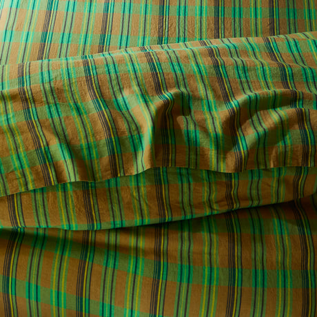 Nicolette Linen Sheets - Juniper Flat Sheet / Single