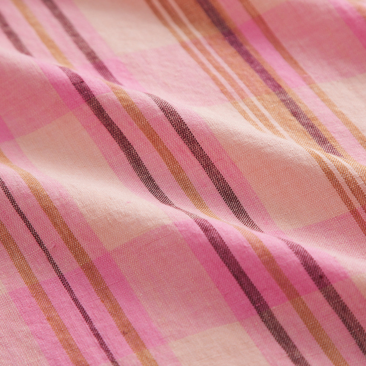 Nicolette Linen Sheets - Poudre Flat Sheet / Single