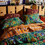 Nicolette Linen Sheets - Marigold Flat Sheet / Single