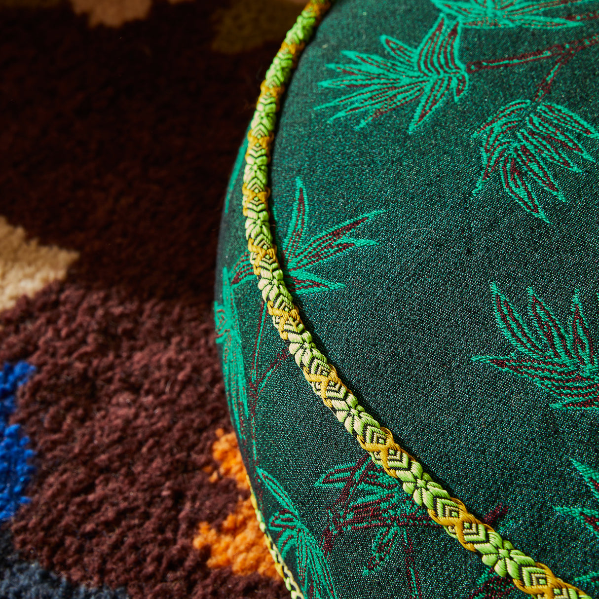 Aneta Jacquard Floor Cushion