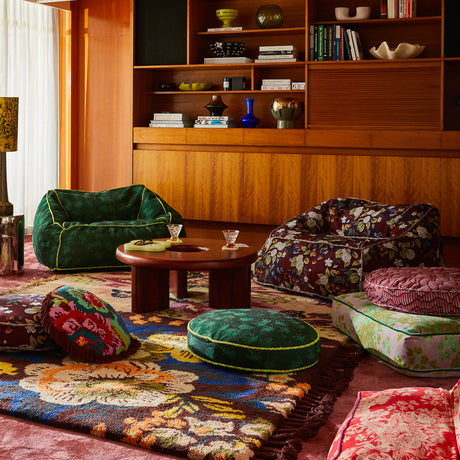 Aneta Jacquard Floor Cushion