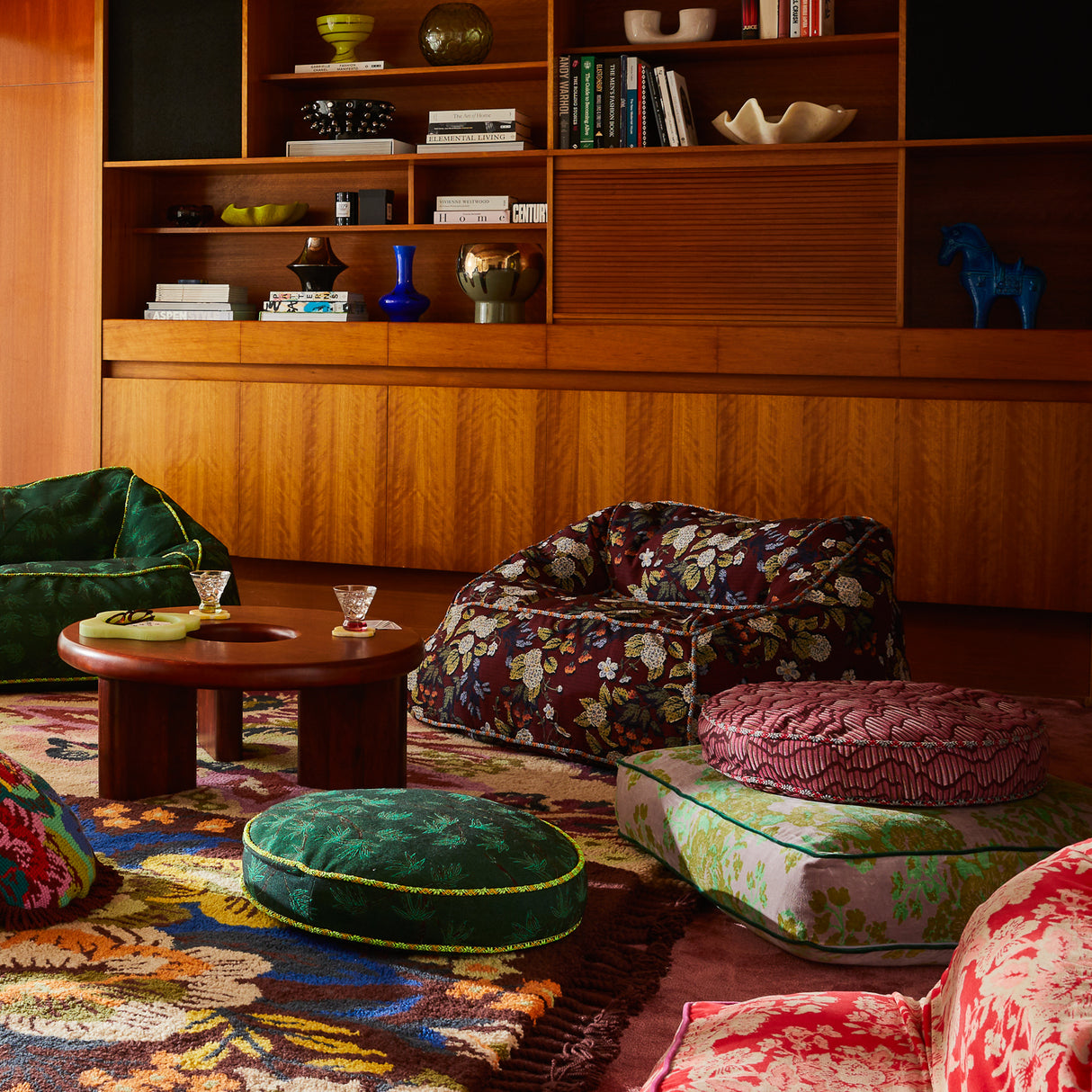 Hanna Jacquard Floor Cushion