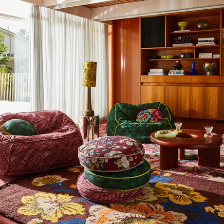 Heidi Jacquard Floor Cushion