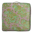 Hazel Velvet Floor Cushion - Mink Grey