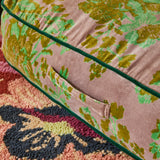 Hazel Velvet Floor Cushion - Mink Grey
