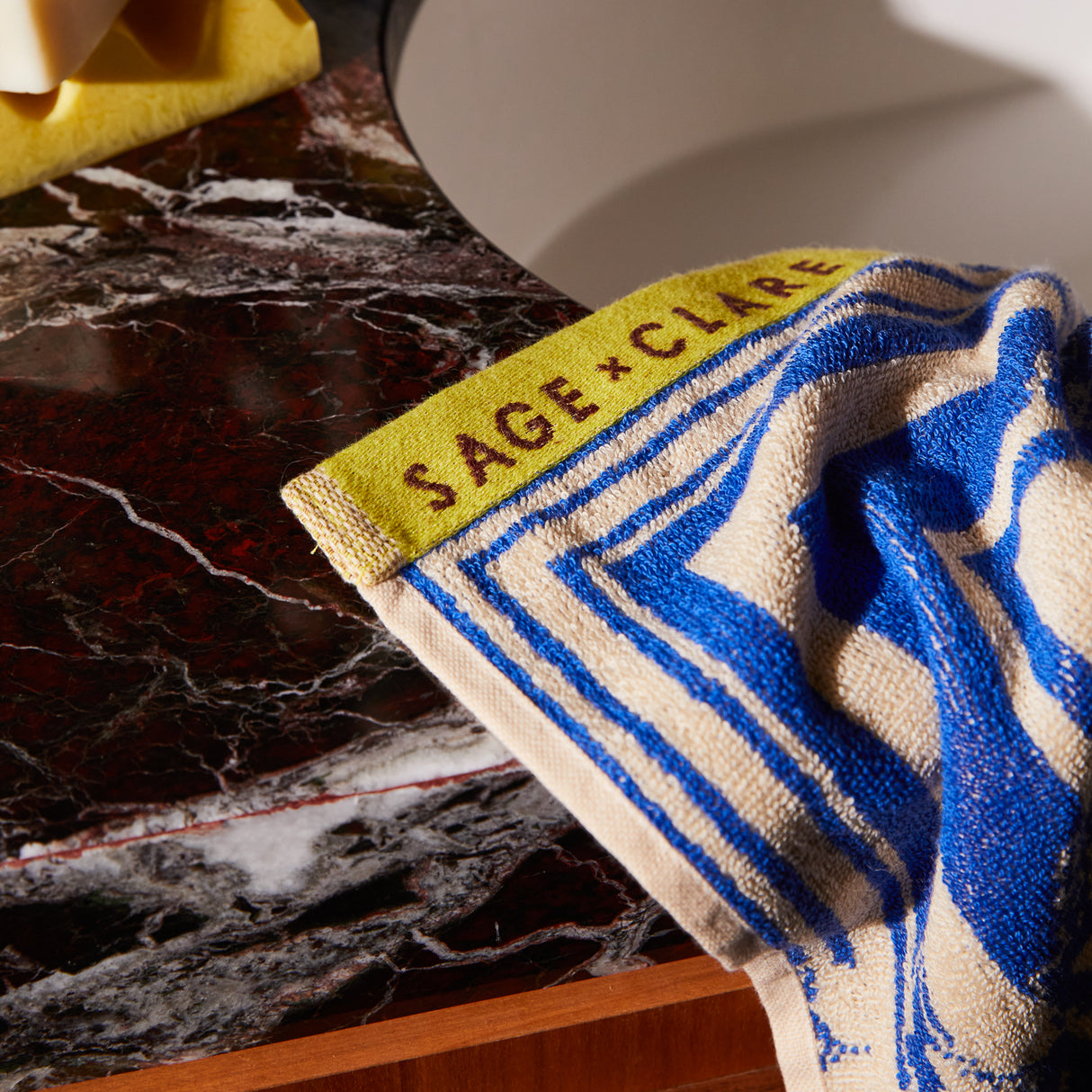 Eliza Hand Towel - Ultramarine