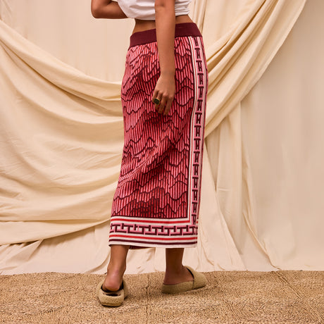 Hanna Knit Maxi Skirt XS