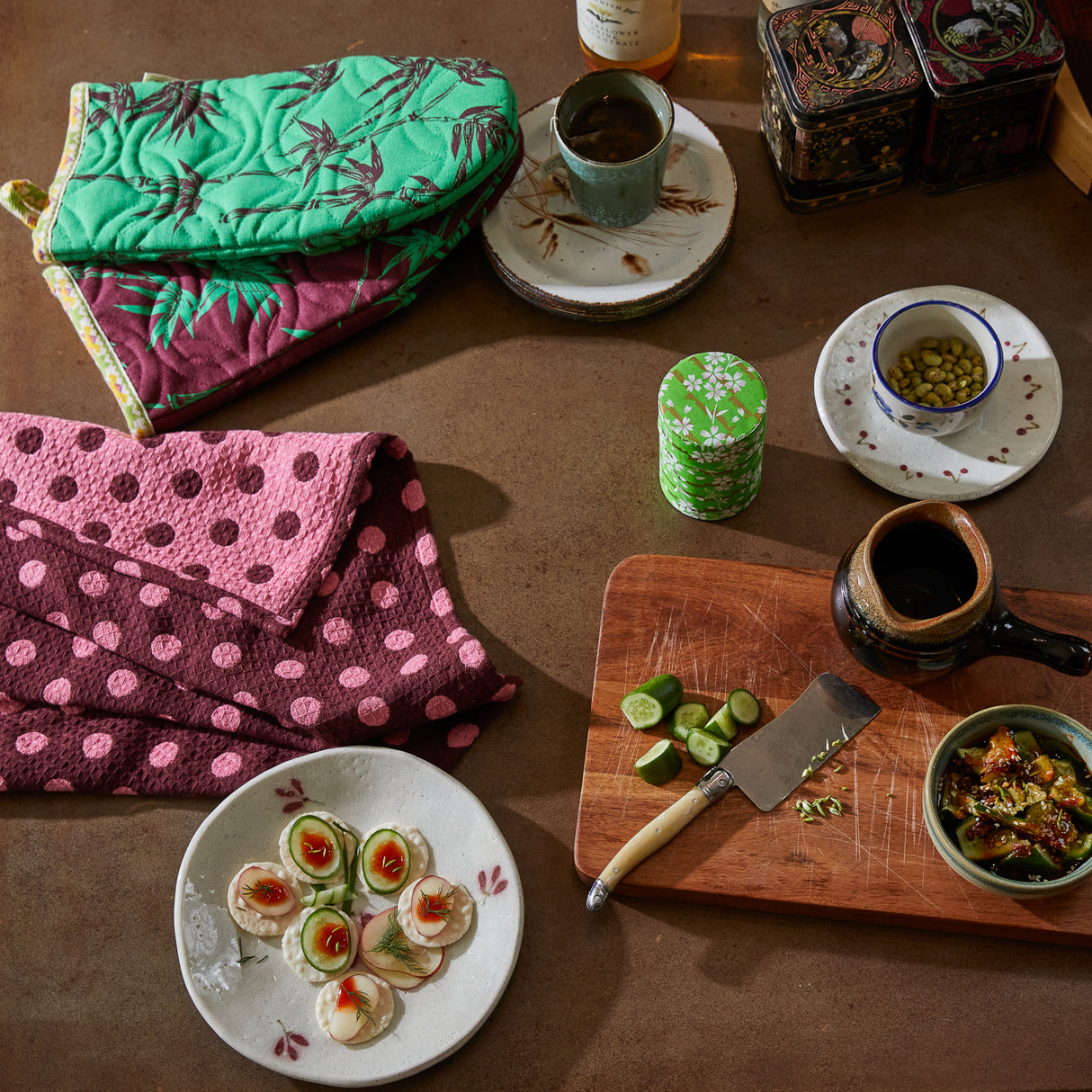 Aneta Oven Mitt Set