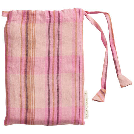 Nicolette Linen Euro Pillowcase Set - Poudre