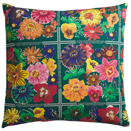 Ines Cotton Euro Pillowcase Set - Verdant