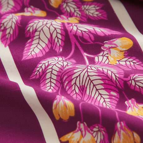 Agata Cotton Euro Pillowcase Set - Mulberry