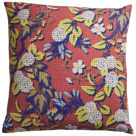 Heidi Linen Euro Pillowcase Set - Burnt Sienna