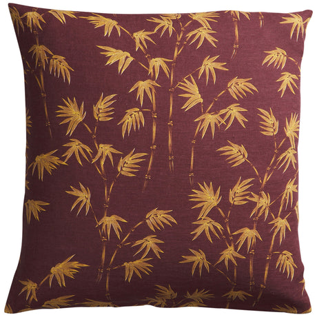 Aneta Linen Euro Pillowcase Set - Rosewood