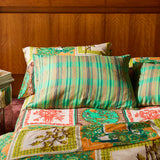 Nicolette Linen Pillowcase Set - Juniper Standard