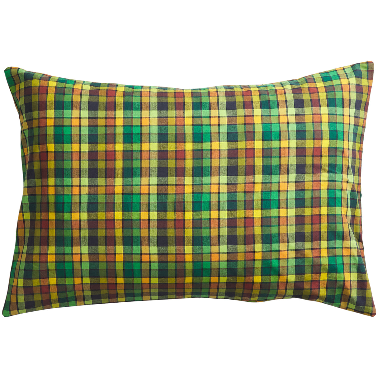 Stela Cotton Pillowcase Set - Spring Green Standard