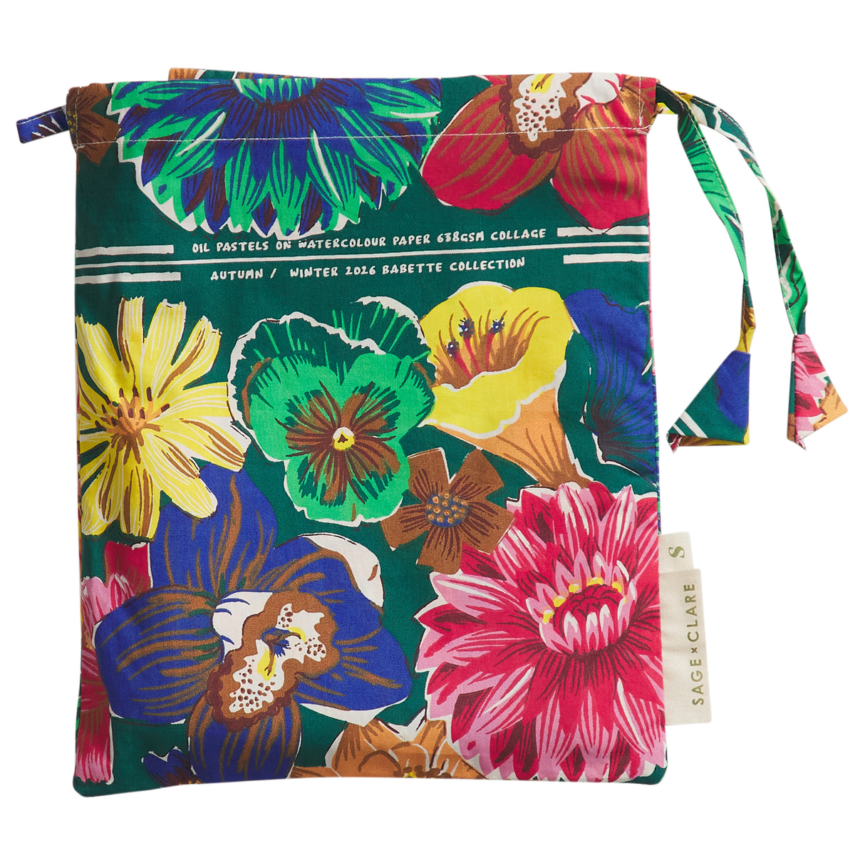 Ines Cotton Pillowcase Set - Verdant Standard